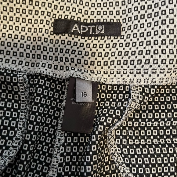 Skinny ankle pant with tiny checked pattern - Picture 4 of 6